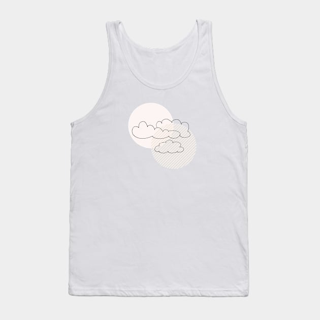 Pink clouds Tank Top by damaprisci